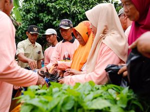 Mak Ganjar Jatim Beri Edukasi Pertanian Organik ke Petani di Nganjuk