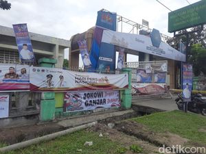 Spanduk Jokowi di Hati, Ganjar Dinanti Mejeng di Medan Jelang Kedatangan Jokowi