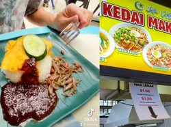 Tak Cari Untung Lebih, Warung Nasi Lemak Ini Pertahankan Harga Rp 15 Ribu