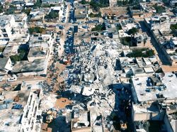 Wajah Kota Aleppo Suriah yang Berduka Gegara Gempa