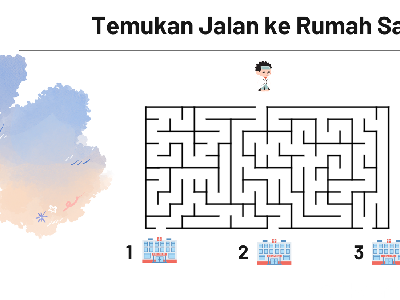 Jangan Sampai Tersesat! Coba Latih Fokus Cari Petunjuk Jalan yang Benar