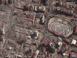 Foto Satelit Kota-kota di Turki Usai Gempa