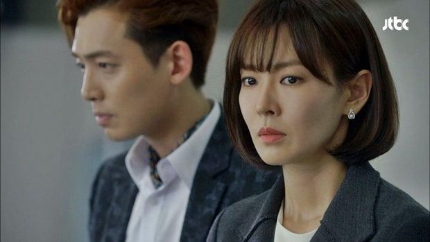 Jung Kyung Ho dan Kim So Yeon di drama Beating Again/Foto: allkpop.com