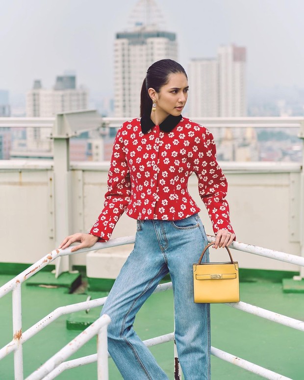 6 inspirational outfits for a date on Valentine's Day later, in the style of Mikha Tambayong