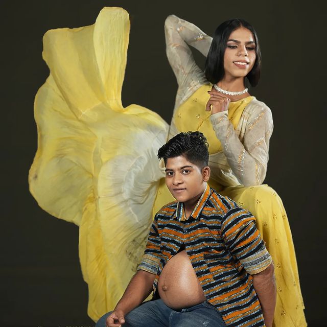 Pasangan Transgender Pamer Kehamilan Pasangan Transgender Pamer Kehamilan
