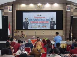 HPN 2023, Polisi Magetan Ajak Wartawan Rangkul Netizen Jauhi Hoaks HPN 2023, Polisi Magetan Ajak Wartawan Rangkul Netizen Jauhi Hoaks