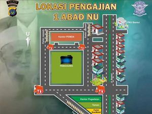 Pengajian 1 Abad NU di Lapangan Paseban Bantul, Ini Rekayasa Lalinnya