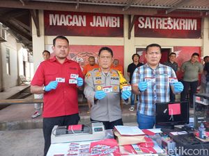 Polisi Bongkar Sindikat SIM Palsu di Jambi, 3 Pelaku Ditangkap