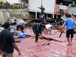Data Terkini Dampak Gempa Jayapura: 44 Rumah Rusak, 2.136 Orang Mengungsi