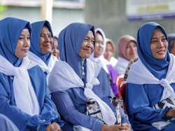 Relawan Ganjar Bersilaturahmi-Beri Bantuan ke Majelis Taklim di Langkat