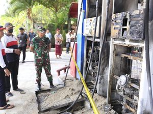 Dampak Kebakaran SPBU Ceningan: Stok Terbatas-Beli BBM ke Nusa Penida Dampak Kebakaran SPBU Ceningan: Stok Terbatas-Beli BBM ke Nusa Penida