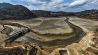 Air Sungai Biyang di China Terus Menyusut Diterpa Kekeringan