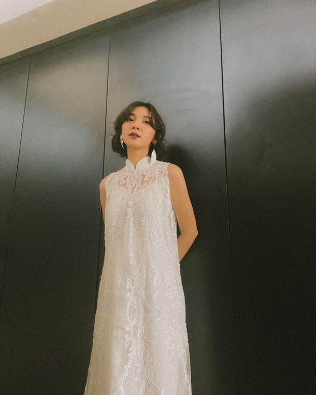 Anggun dalam Tampilan Dress. Foto Instagram: sheiladaisha Anggun dalam Tampilan Dress. Foto Instagram: sheiladaisha