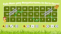 Belajar Matematika pakai Ular Tangga, Benar Semua Dijamin Awet Muda!