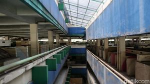 Bak Rumah Hantu, Begini Kondisi Pasar Tanah Abang Blok G