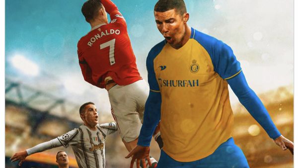 Meme Ronaldo Cetak Quattrick, Bukti Belum Habis Meski Berkarier di Arab