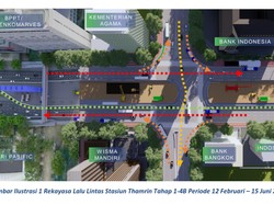 Tak Ada Penutupan Jalan, Ini Rekayasa Lalin di Thamrin Mulai 12 Februari