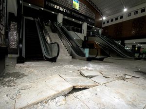 Gedung di Kantor Pemerintah Papua Rusak Diguncang Gempa
