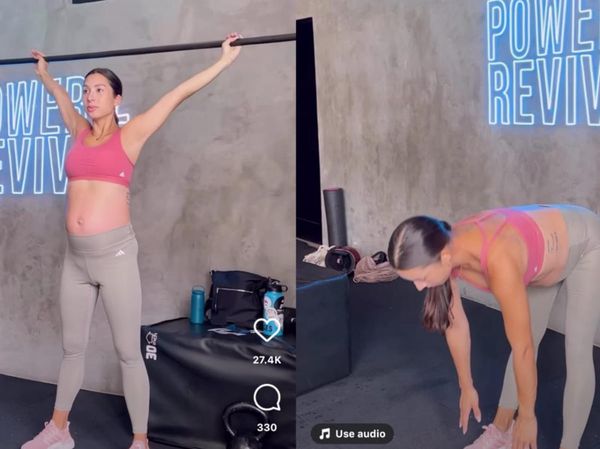 6 Potret Jennifer Bachdim Tetap On Fire Nge-Gym Menjelang Lahiran