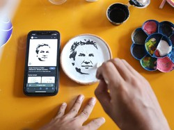 Mak Ganjar Lampung Gelar Workshop Lukis Gerabah bagi Ibu Rumah Tangga