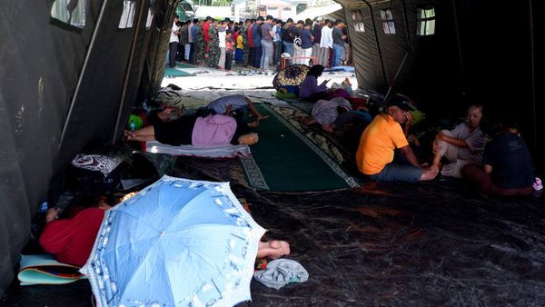Menengok Kondisi Pengungsi Gempa Bumi di Jayapura