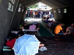 Menengok Kondisi Pengungsi Gempa Bumi di Jayapura