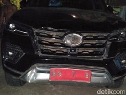 Detik-detik Mengerikan Mobdin Waket DPRD Muba Tabrak Pesepeda hingga Tewas