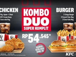 Rayakan Bulan Kasih Sayang, KFC Hadirkan Paket Kombo Duo Super Komplit