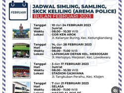 Simak Jadwal SIM Keliling Kota Malang Selama Februari 2023