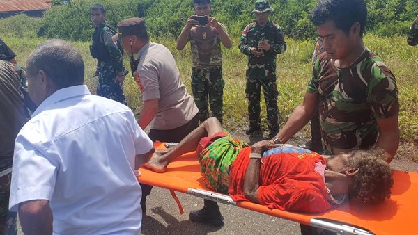 Warga Distrik Paro, Nduga, Papua Pegunungan dievakuasi ke Distrik Kenyam.