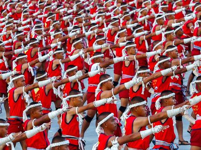 Wow! Aksi Bela Diri Muay Thai Ini Pecahkan Rekor Dunia