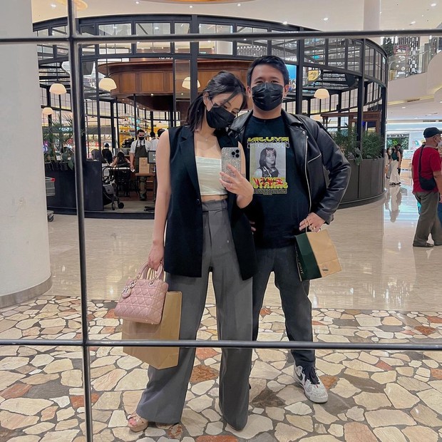 Clairine Clay dan Joshua saat hangout berdua/Sumber: IG @clairineclay