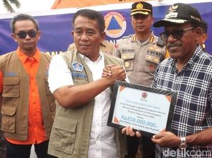 BNPB Berikan Bantuan Rp 1 M untuk Penanganan Gempa M 5,4 di Jayapura