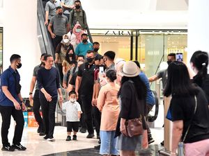 Kagetnya Warga Medan saat Jokowi Kunjungi Mal Bawa Al Nahyan-Sedah Mirah