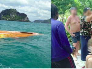 Turis Berebut Foto di Atap, Kapal Wisata Ini Jungkir Balik