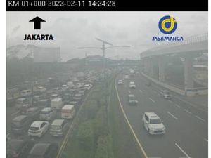 Sejumlah Titik Tol di Jakarta Macet Akhir Pekan Ini