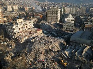 Gempa Turki Runtuhkan Gedung-gedung, Pakar RI Soroti Konstruksi Bangunan Gempa Turki Runtuhkan Gedung-gedung, Pakar RI Soroti Konstruksi Bangunan