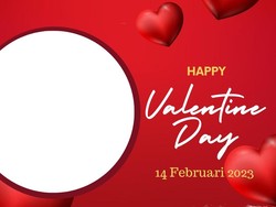 40 Twibbon Valentine 2023: Ucapan dalam Berbagai Bahasa dan Cara Pakainya