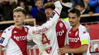 Wissam Ben Yedder (kanan, AS Monaco) Foto: AFP via Getty Images/VALERY HACHE