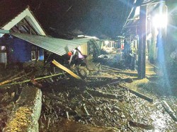 Banjir Bandang Rusak Puluhan Rumah di Ijen Bondowoso, Warga Mulai Mengungsi