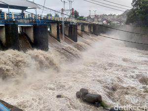 Bendung Katulampa Siaga III Pagi Ini, Warga DKI Diminta Waspada Banjir