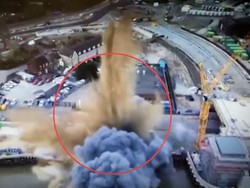 Bom Peninggalan PD II Meledak di Great Yarmouth Inggris