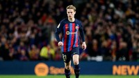 Frenkie de Jong tempati peringkat kedua dengan gaji kotor 27 juta Euro (Rp 449 miliar) per tahun (Getty Images)