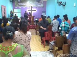 Jemaat Gereja di Jambi Gelar Doa, Minta Hakim Adil Vonis Sambo Cs