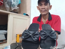 Napi Rutan Medan Produksi Ratusan Sendal
