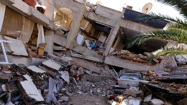 Ngeri! Lebih dari 6.000 Bangunan Runtuh Akibat Gempa Turki