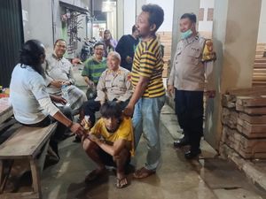 Usai Disorot Kapolda Metro, Seorang Bocah yang Candu Ngelem Diamankan