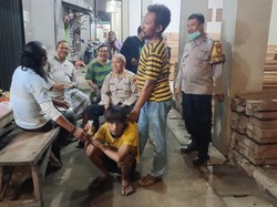 Usai Disorot Kapolda Metro, Seorang Bocah yang Candu Ngelem Diamankan