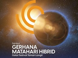 Siap-siap Gerhana Matahari Hibrid, Ada Festival Taman Langit 2023