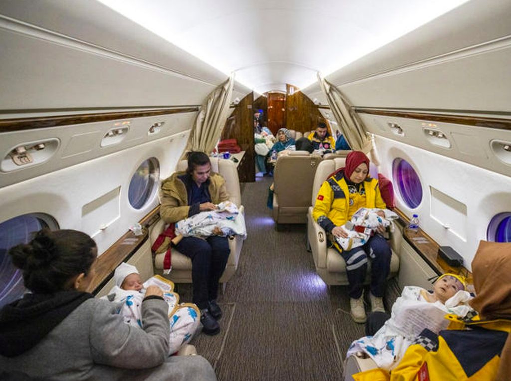 Kisah Erdogan Selamatkan 16 Bayi Korban Gempa Turki Naik Jet Pribadi